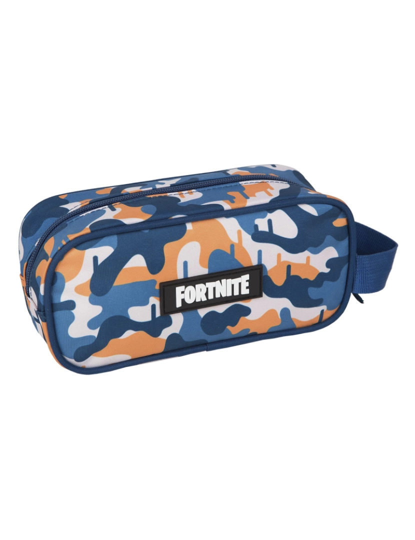 imagem de DAM. Estojo para jogador Fortnite Blue Camo Carryall.2