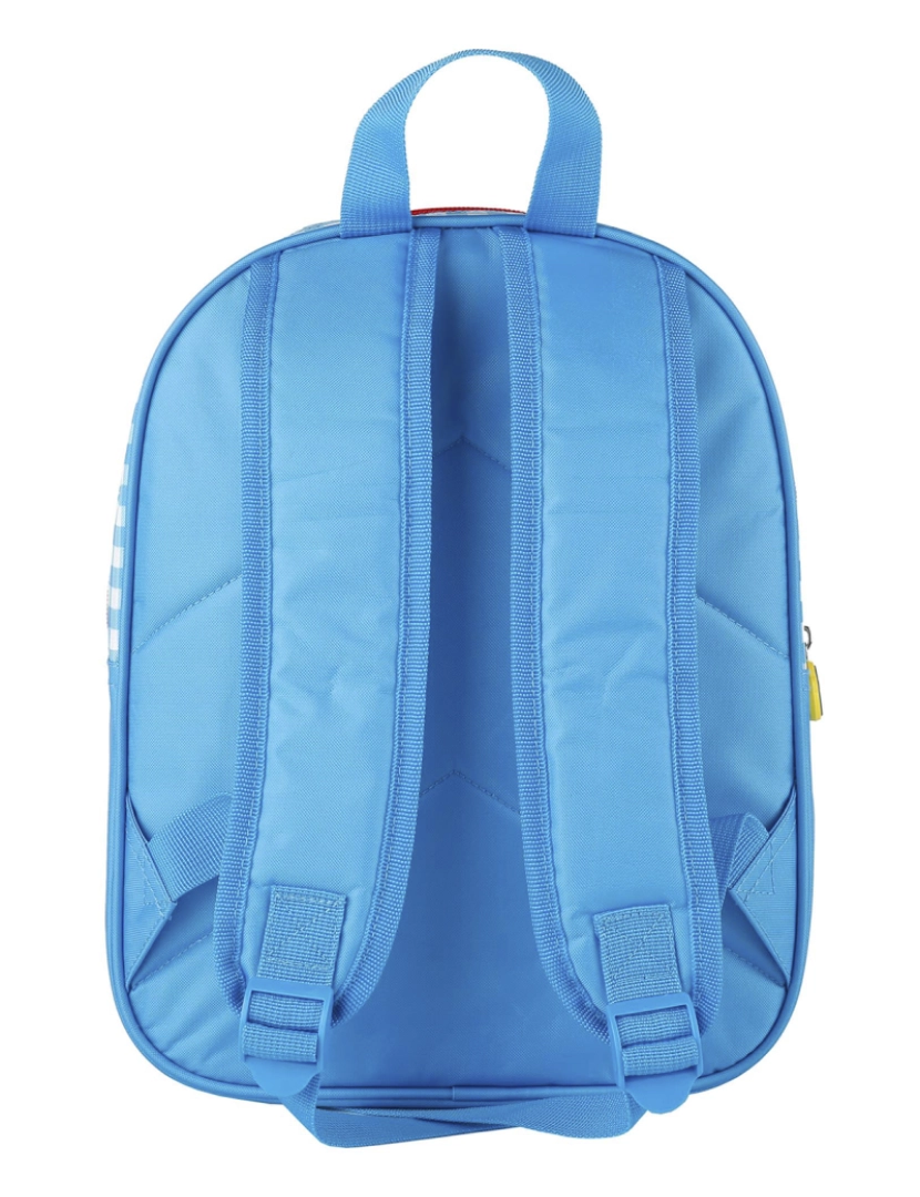 imagem de DAM. Mochila Doraemon Rainbow 3D EVA. Interior totalmente forrado e personalizado. Alças e costas acolchoadas.3