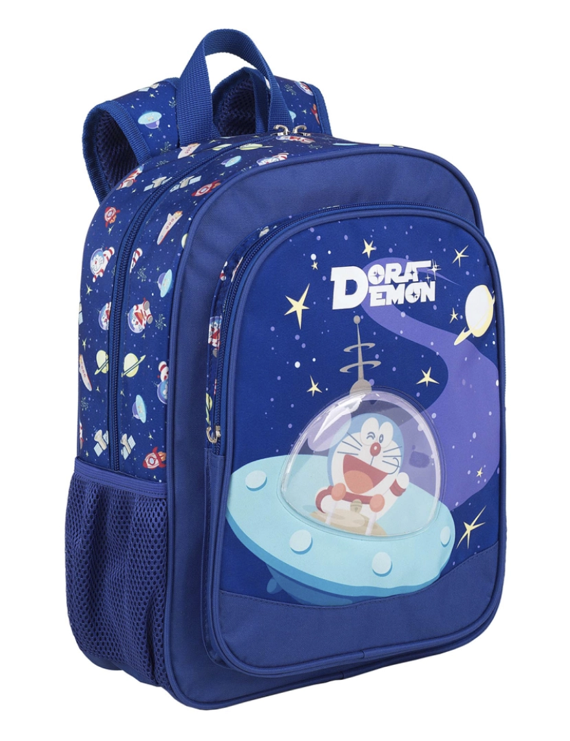 imagem de DAM. Doraemon Space Mochila Primária. Brilhe na escuridão.1