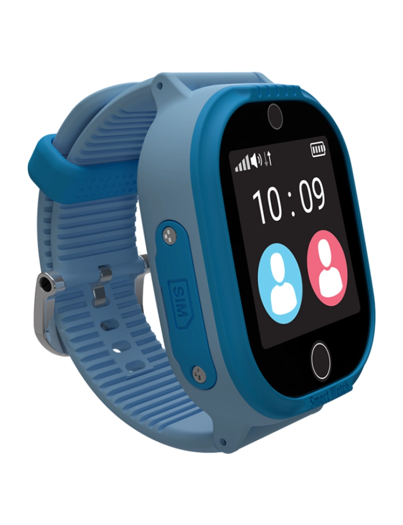 Myki - MyKi Watch 4 Lite Mostrador: Blue  Pulseira: Rubber Blue  Grau A+