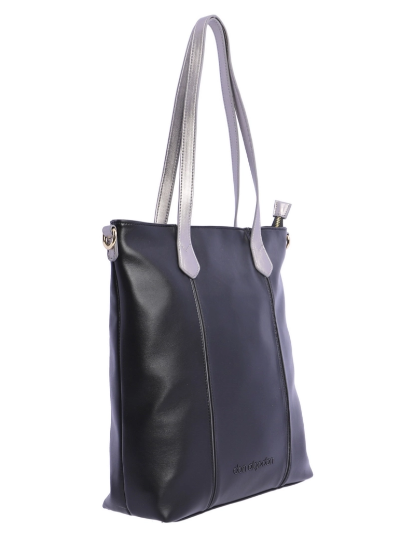 imagem de Shopper Bag para mulheres Don Algodon Luisa De Piel Synthetic com Cremallera2