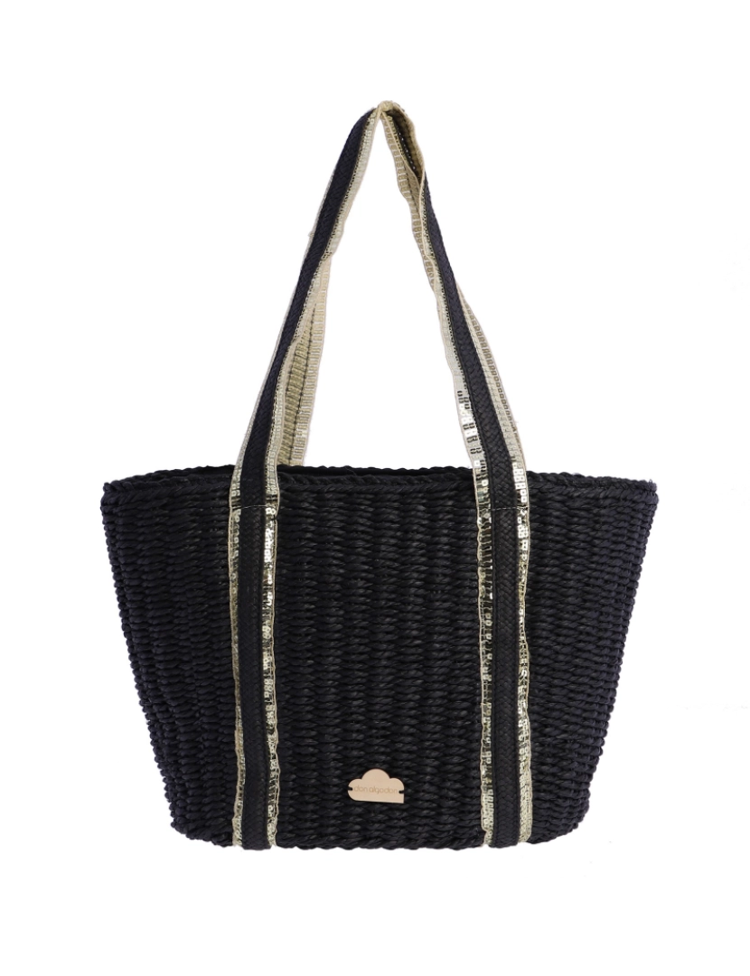 Don Algodon - Shopper Nature Bag para mulheres Don Algodon Sara com Cremallera