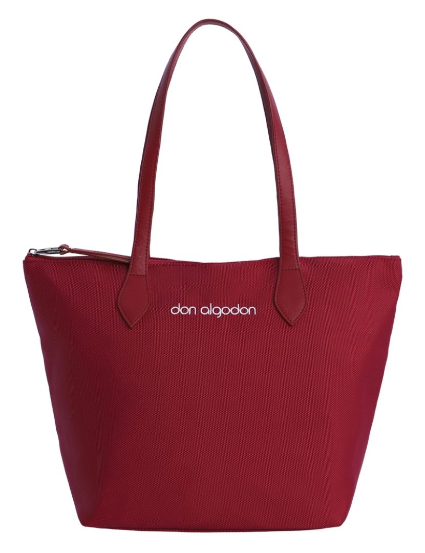 imagem de Saco de Shopper para mulheres Don Algodon Nylon Telma com Cremallera1