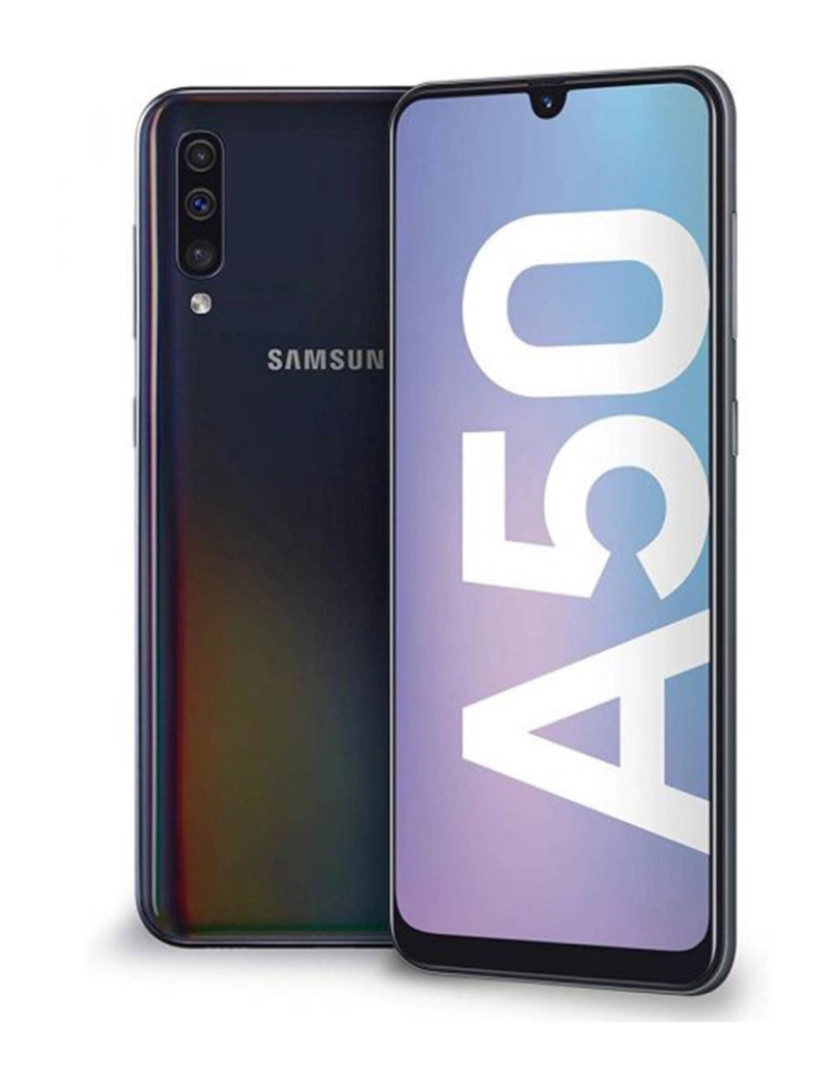 Samsung - Samsung Galaxy A50 128GB A505FN DS Black Grau A+