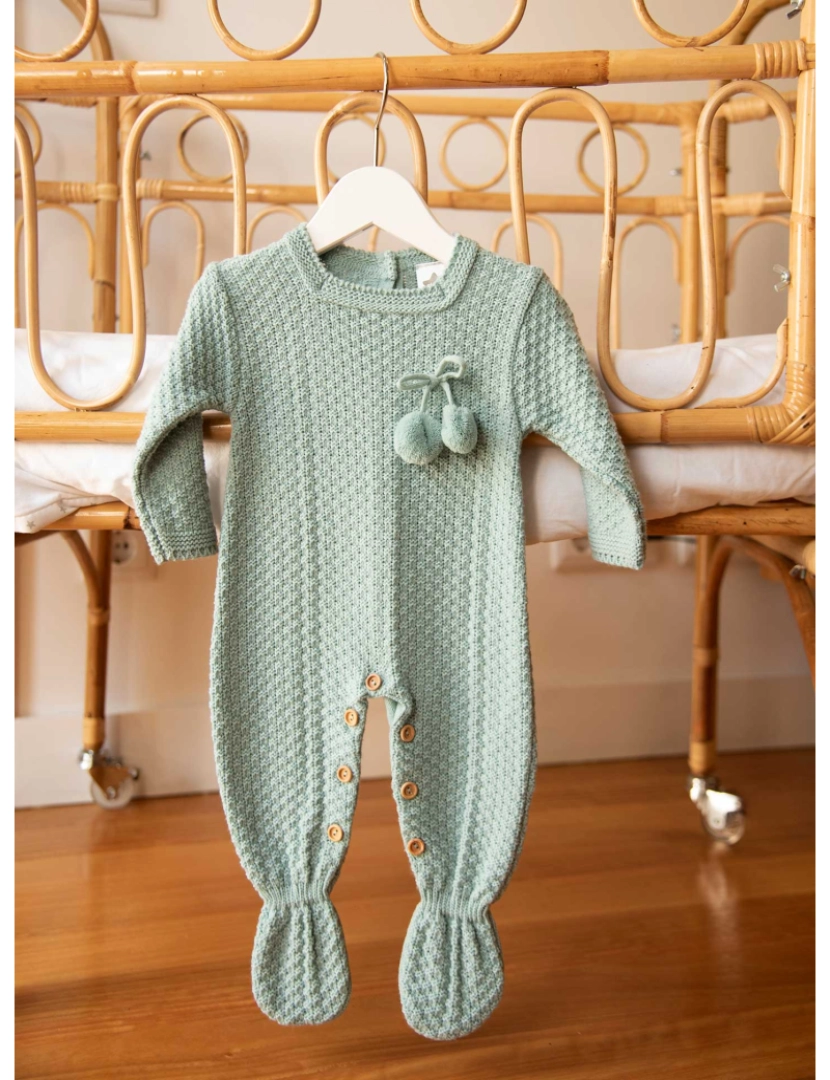 Minhon - Babygrow tricotado
