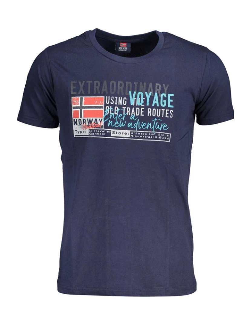 Norway 1963 - T-Shirt Homem Azul