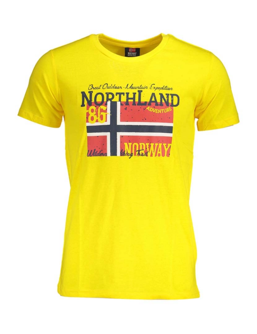 Norway 1963 - T-Shirt Homem Amarelo
