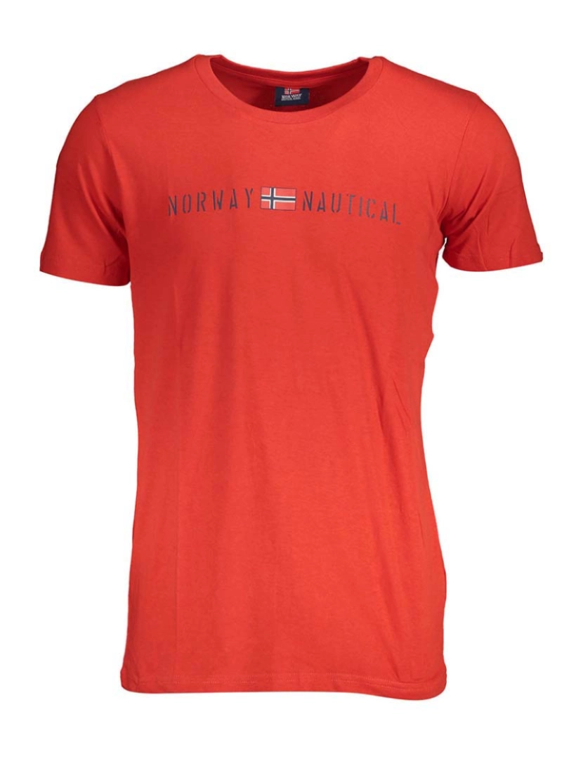 Norway 1963 - T-Shirt Homem Vermelho