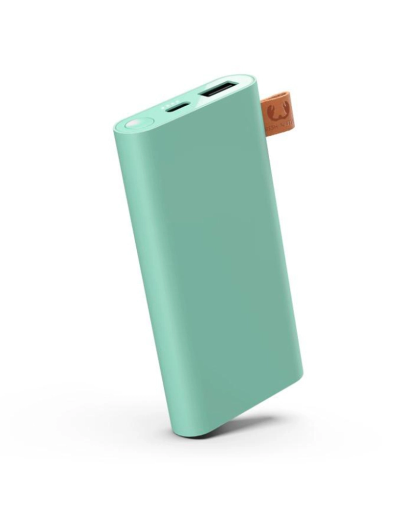 Fresh 'n Rebel - Powerbank 6000 mAh, USB-C  Misty Mint