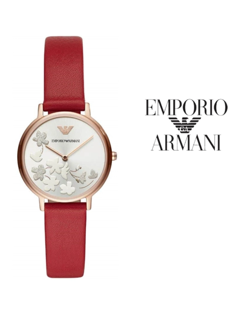 Armani - Relógio Armani Vermelho Senhora 