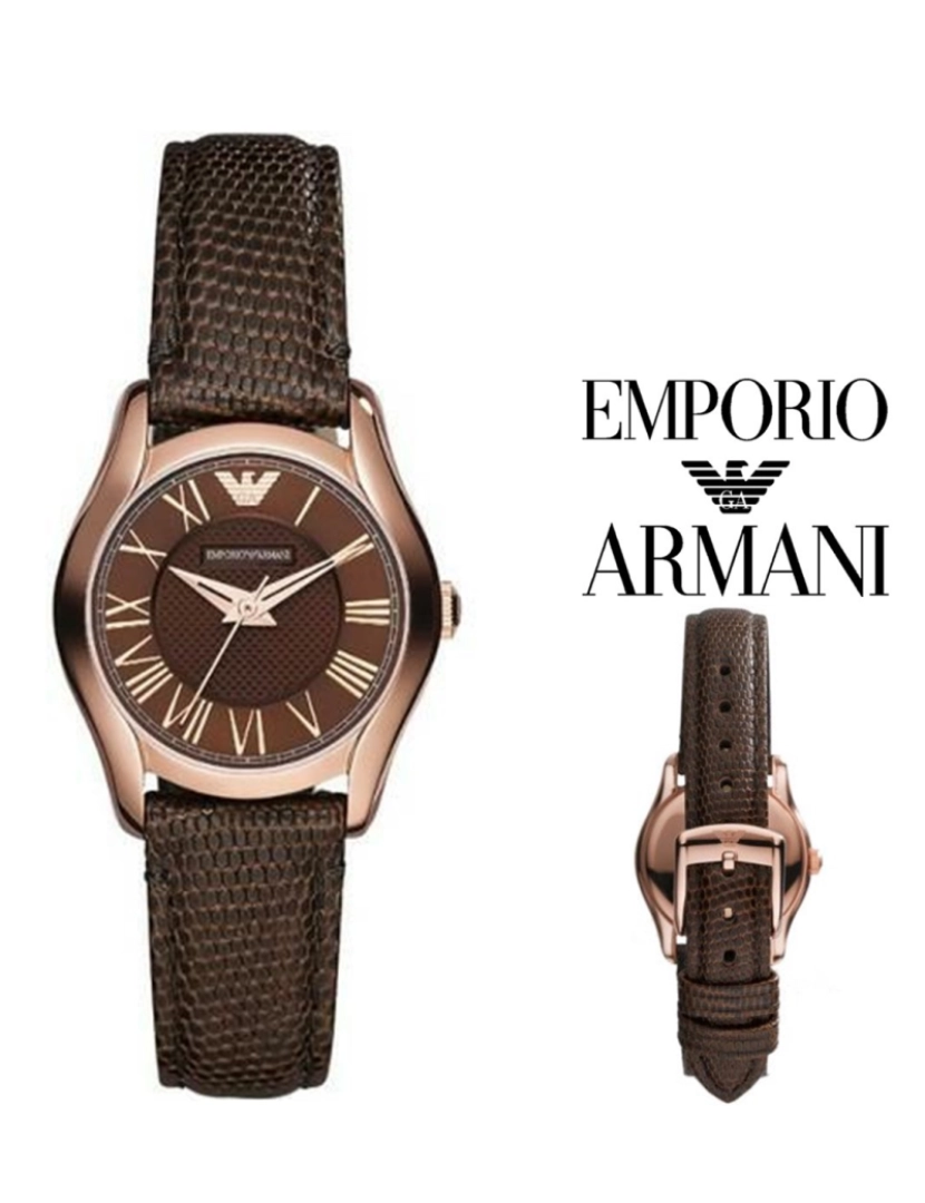 Armani - Relógio Emporio Armani Senhora Castanho