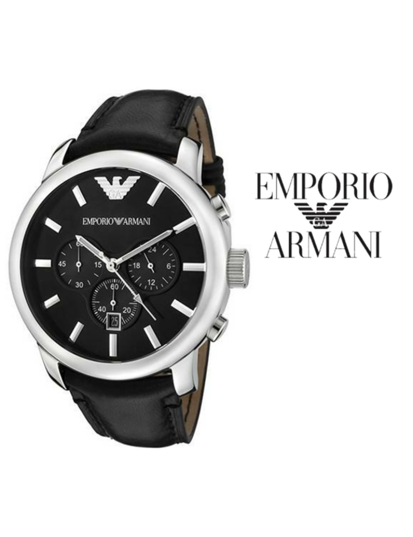 Armani - Relógio Emporio Armani Homem Prateado / Aço