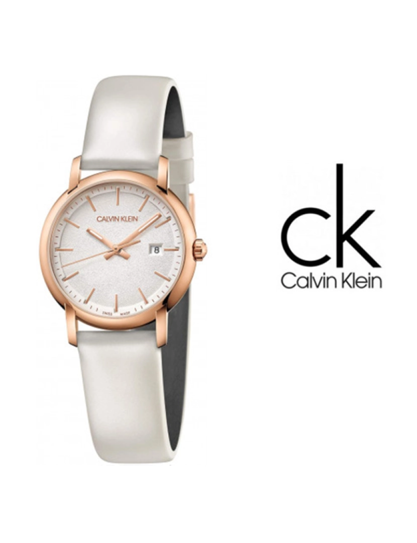 Calvin Klein - Relógio Senhora Dourado 
