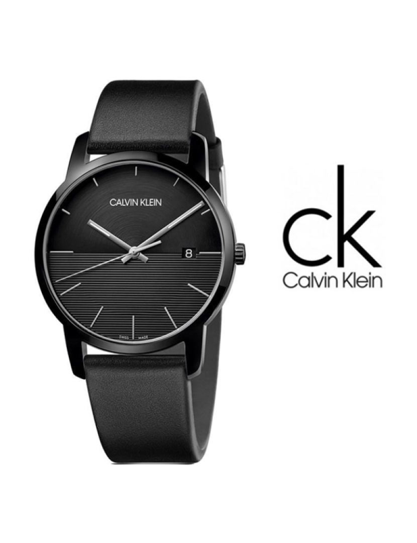 Calvin Klein - Relógio Homem Preto 