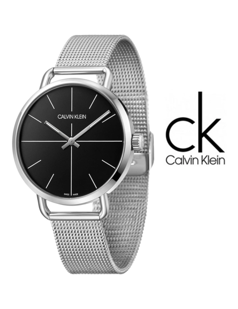 Calvin Klein - Relógio Homem Prateado 