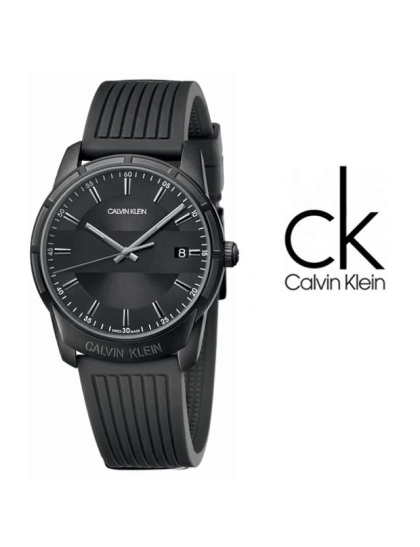 Calvin Klein - Relógio Evidence Homem Preto