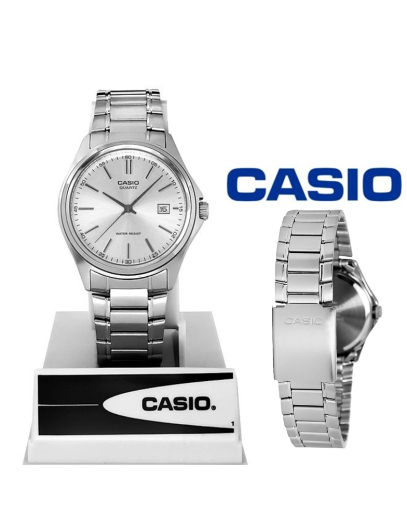 Casio - Relógio Collection Homem Metalizado