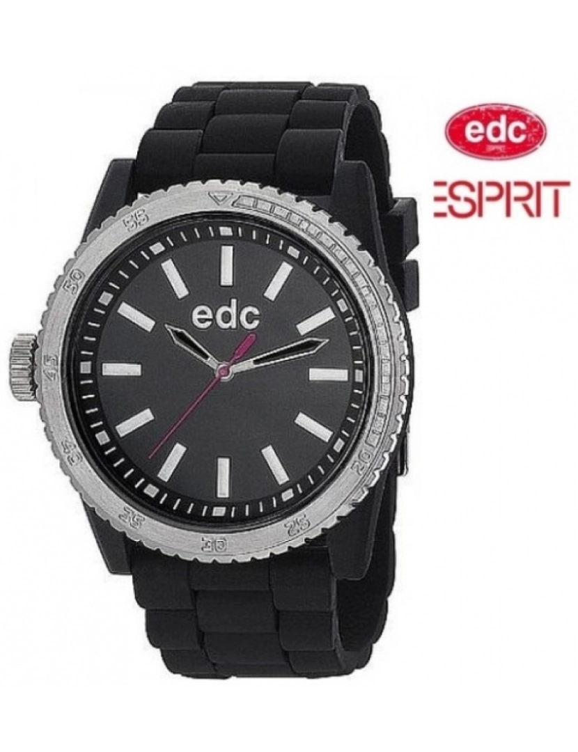 Esprit - Relógio EDC by Esprit Rubber Starlet Midnight Preto