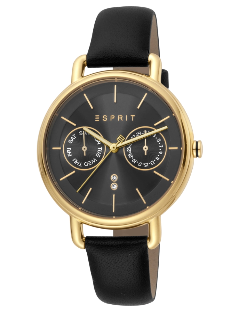 Esprit - Relógio Senhora Preto