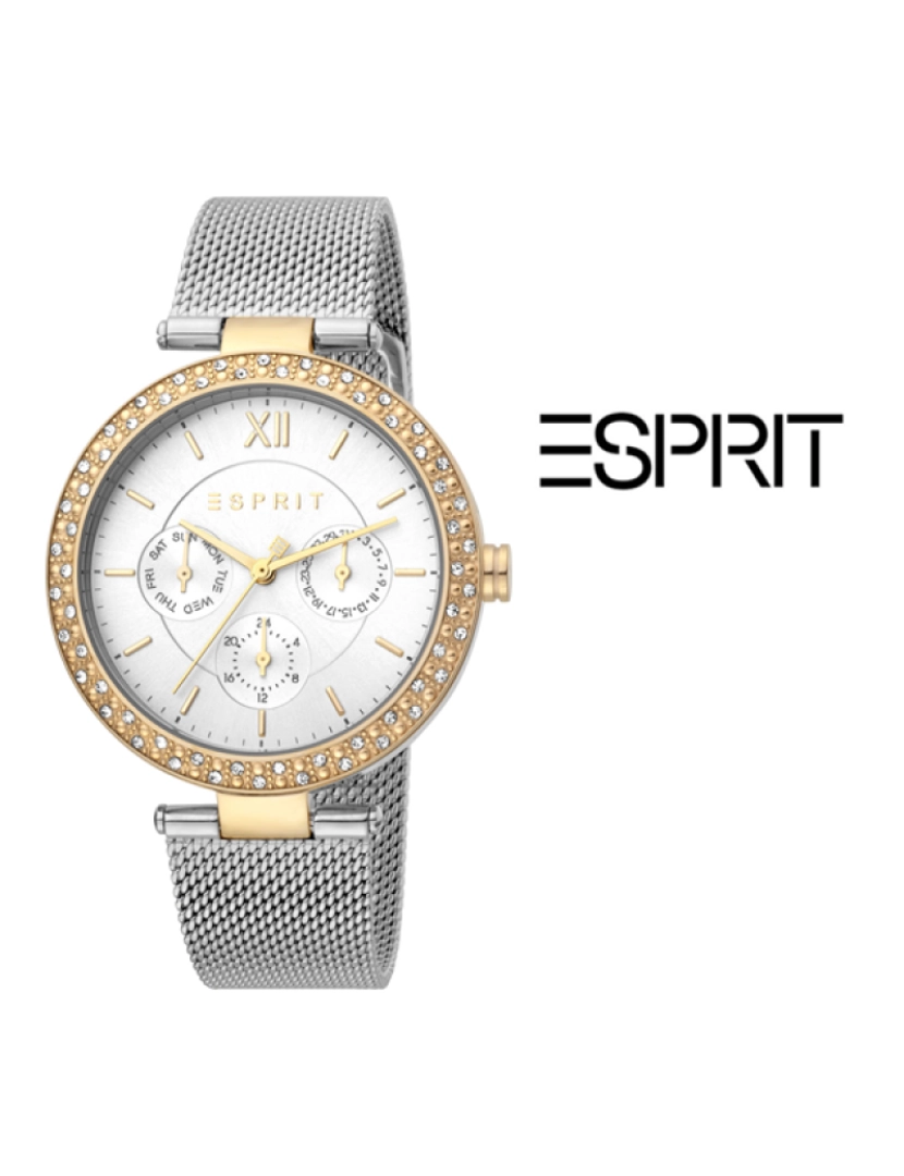 Esprit - Relógio Senhora Dourado