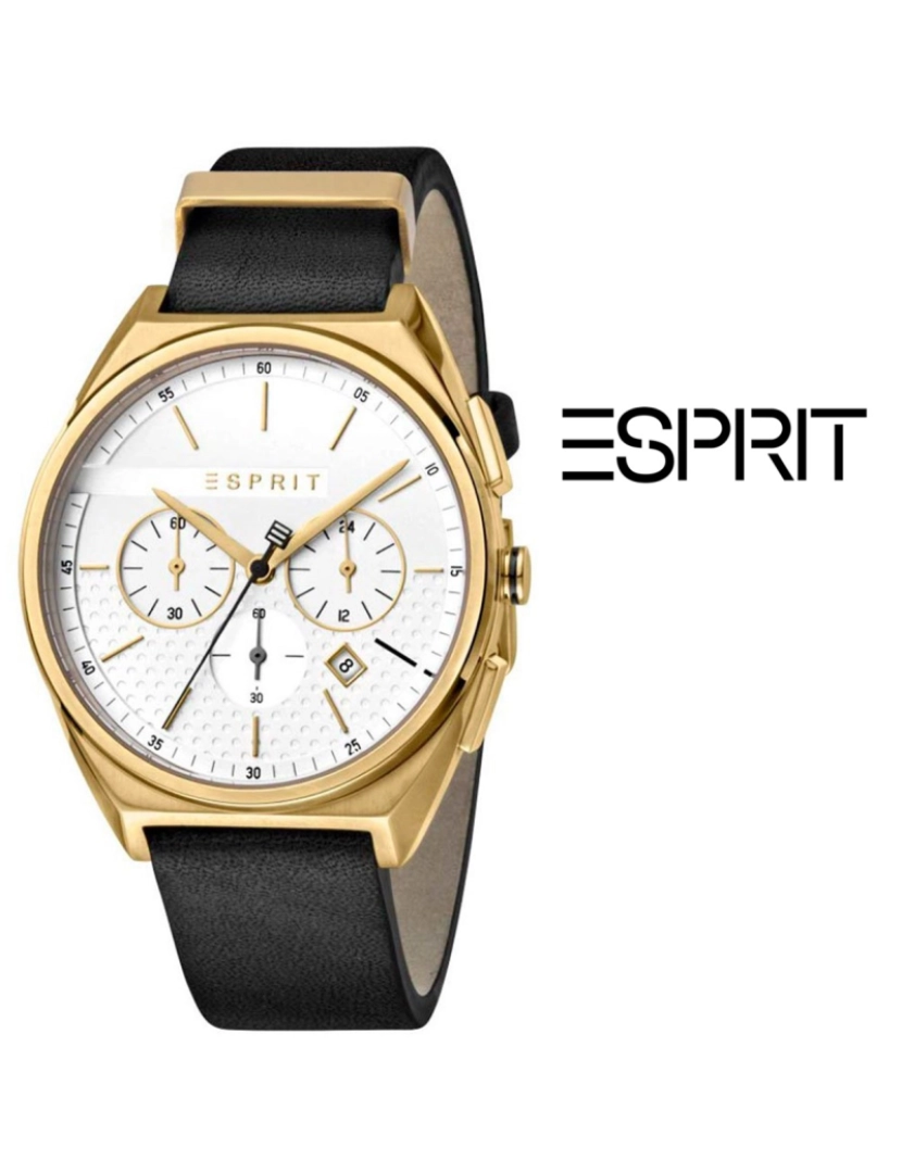 Esprit - Relógio Esprit Homem Preto
