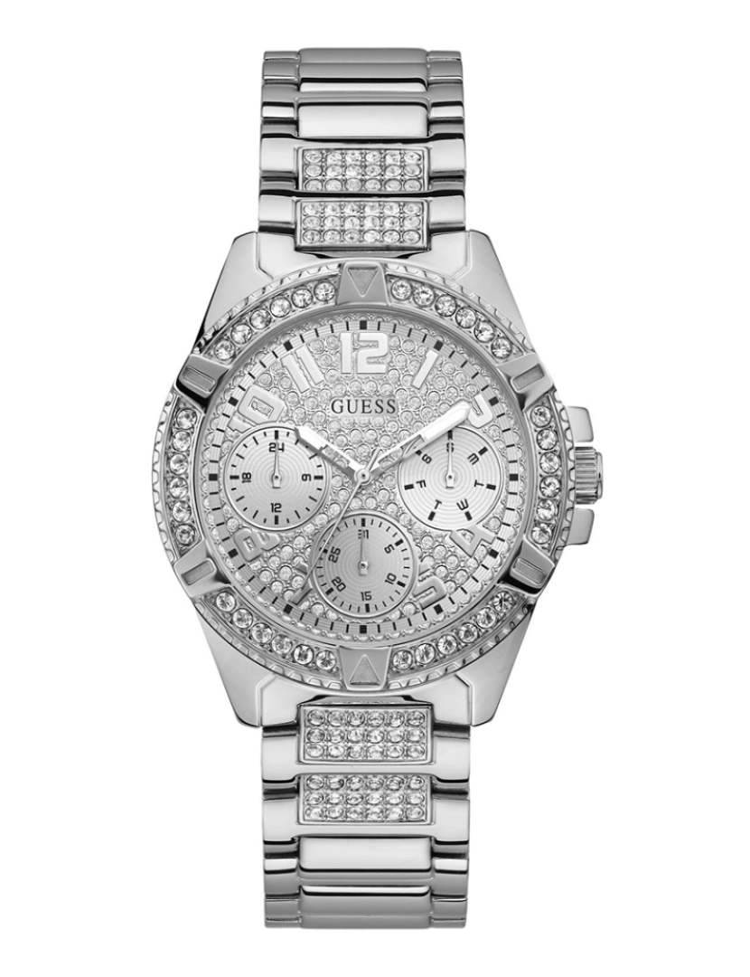 Guess - Relógio Senhora Lady Frontier Prateado 