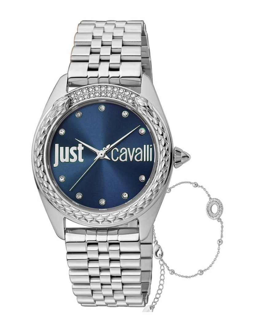 Just Cavalli  - Relógio Senhora Cinza Prateado