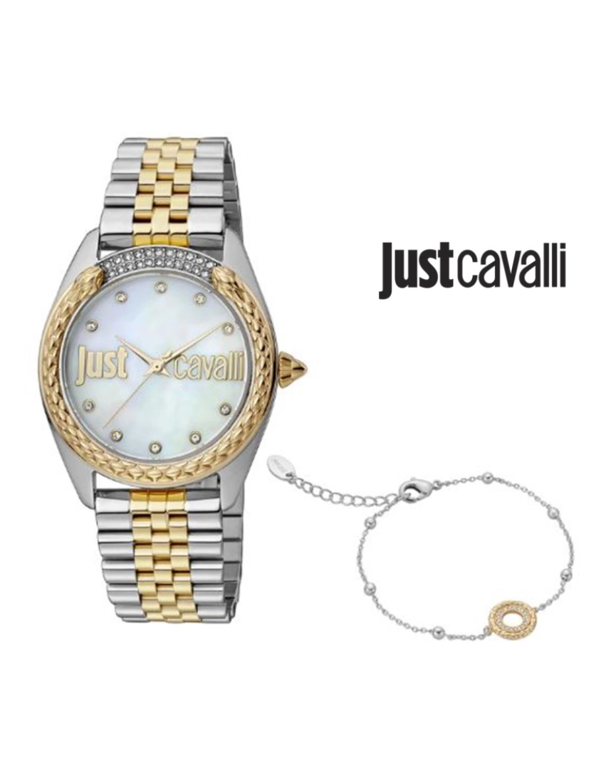 Just Cavalli  - Relógio Senhora Prateado