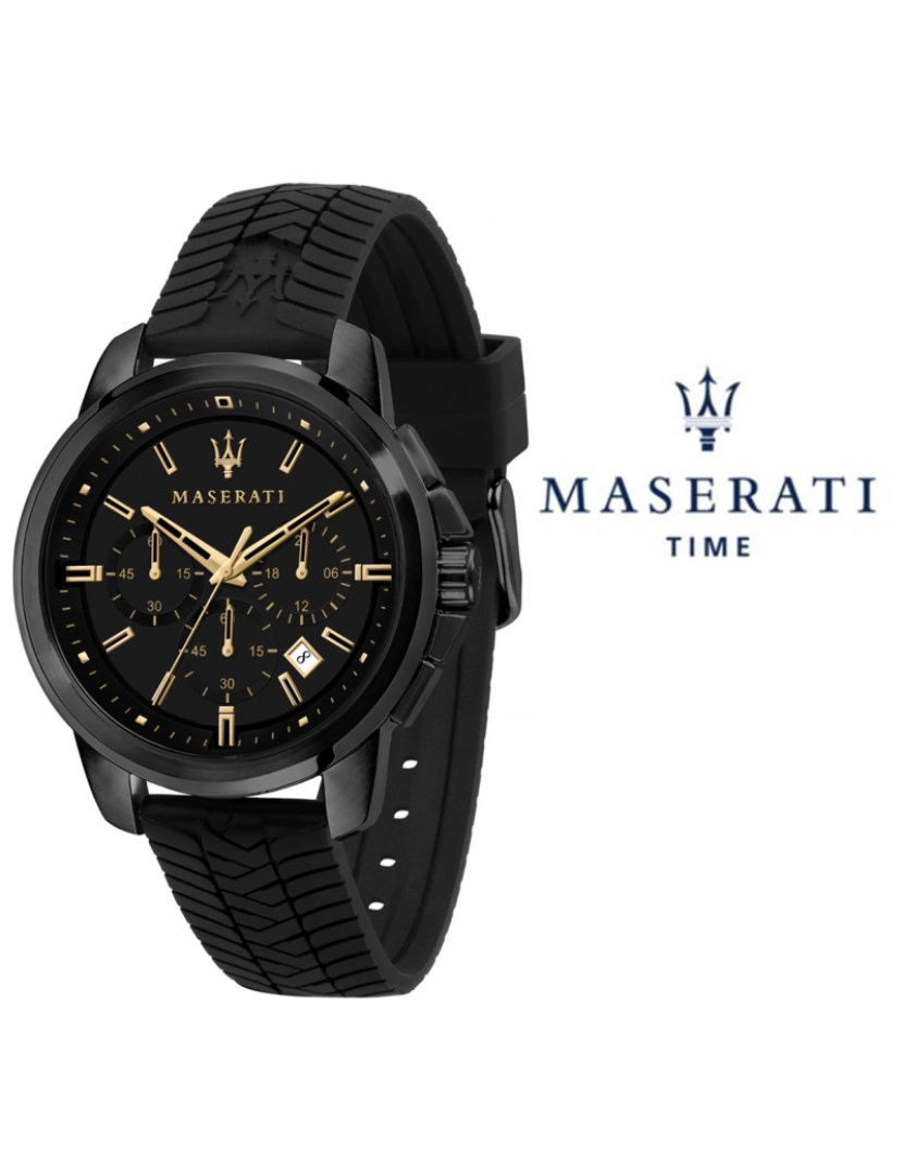 Maserati - Relógio Homem Successo Preto