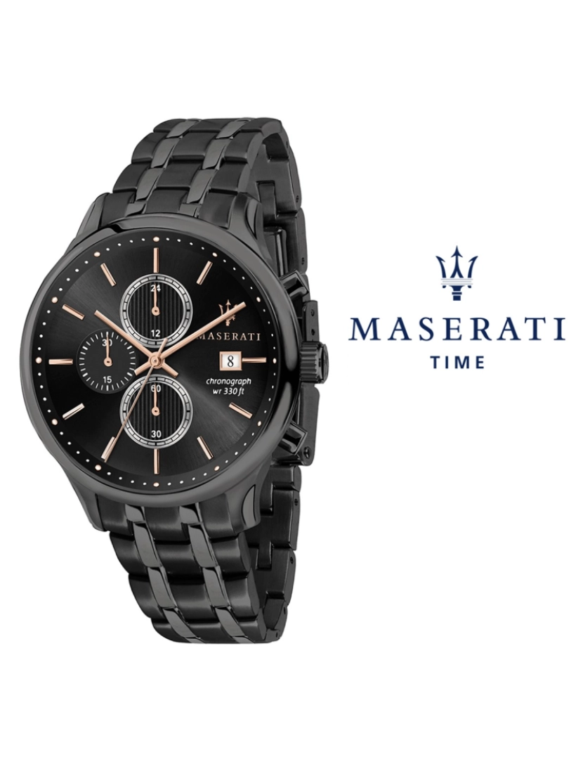 Maserati - Relógio de Homem Gentleman Preto