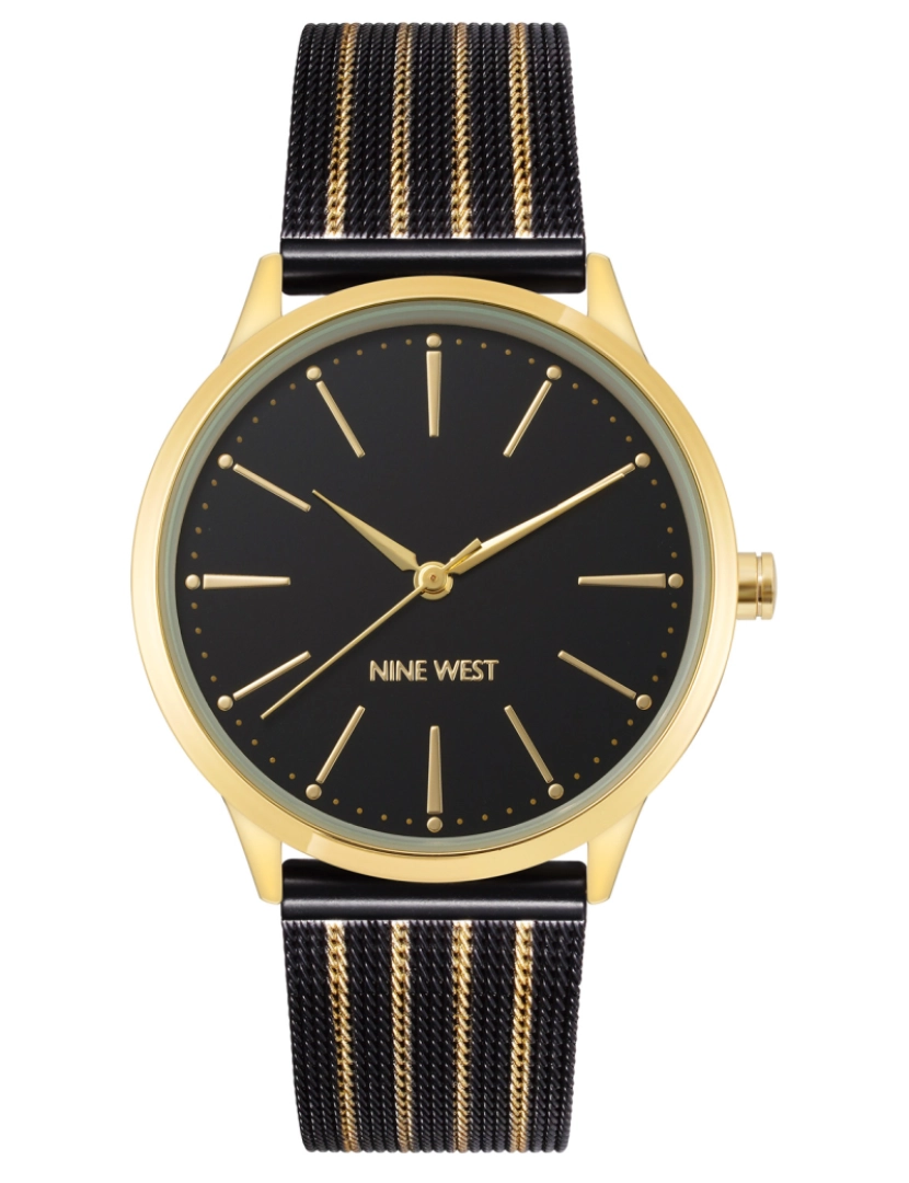 Nine West - Relógio Senhora Dourado