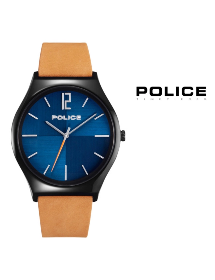 Police - Relógio Police Homem Castanho