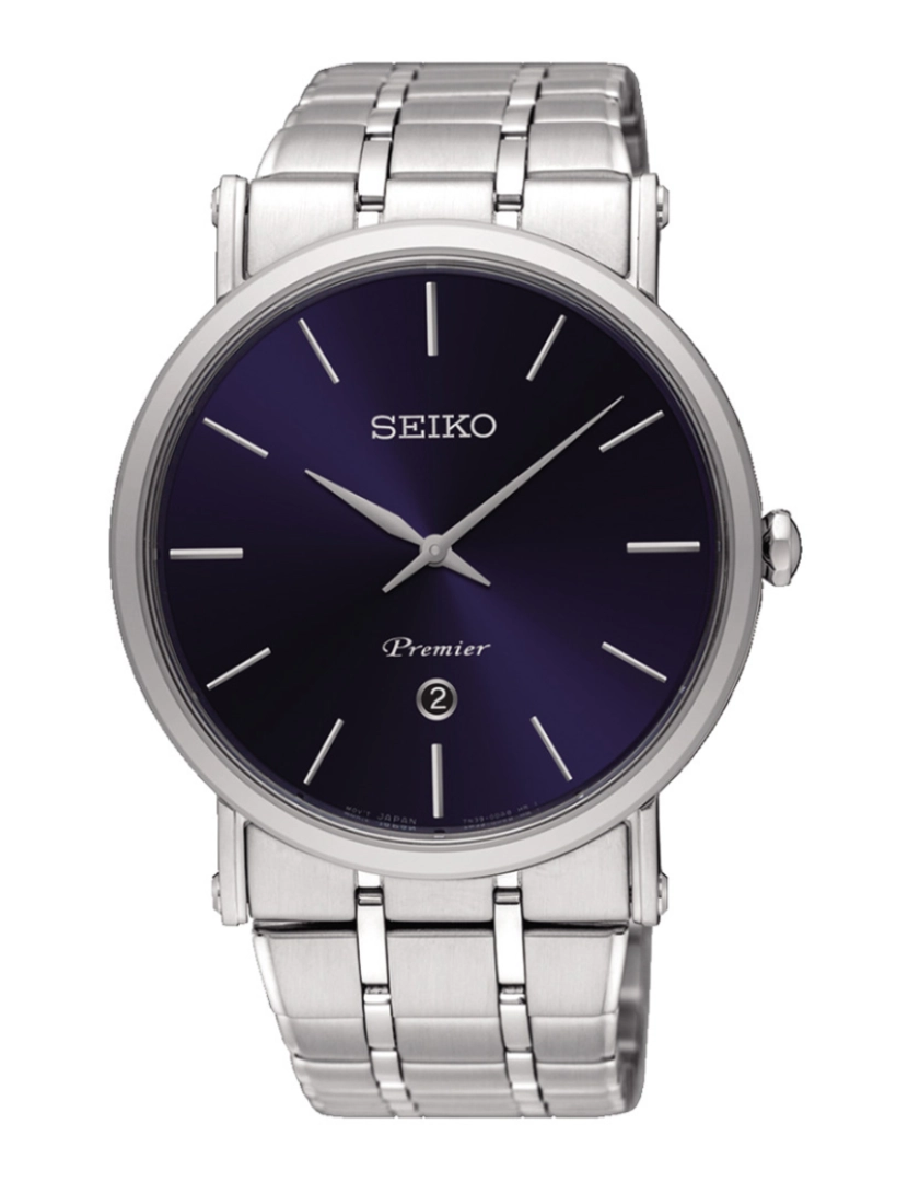 Seiko - Relógio Seiko Homem Prateado