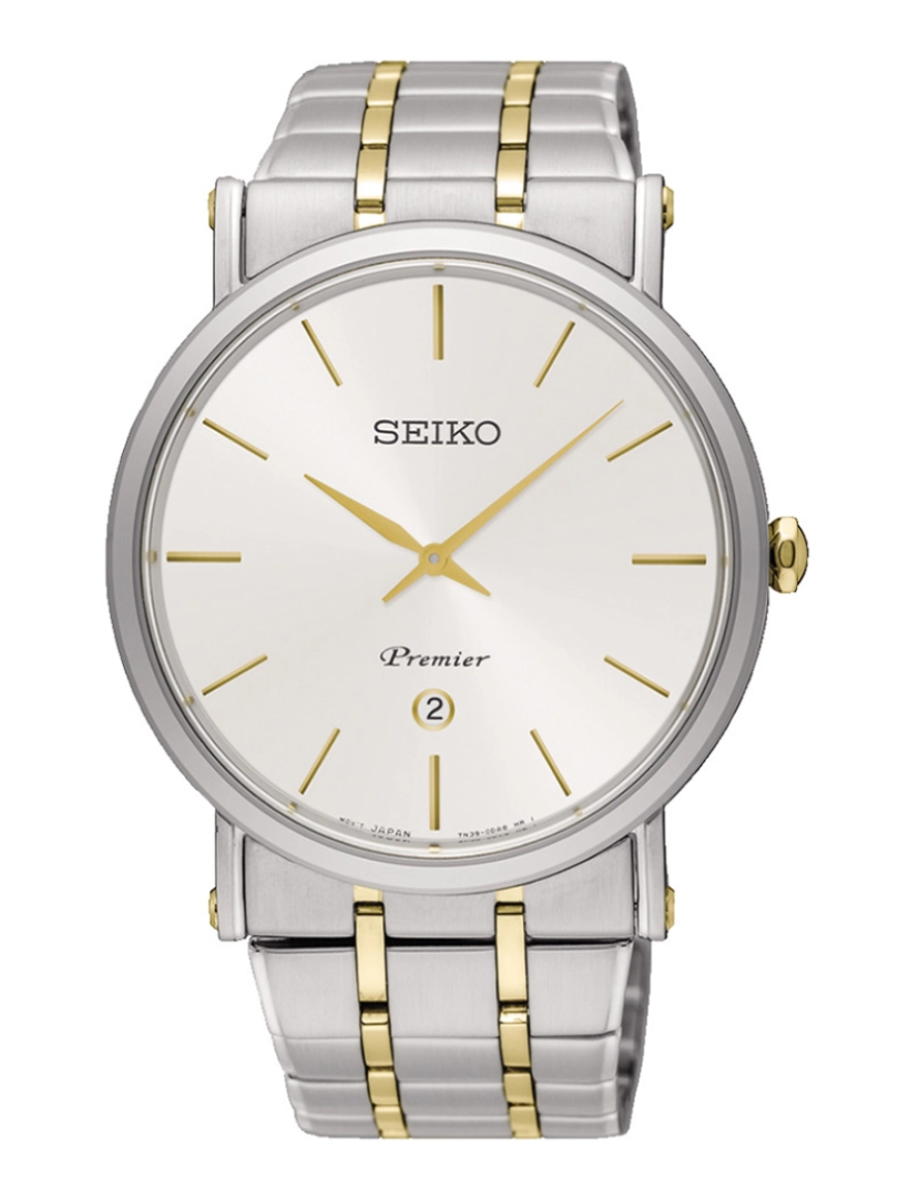 Seiko - Relógio Seiko Homem Dourado