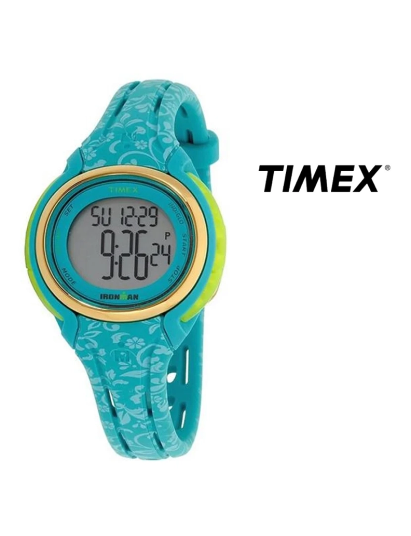 Timex - Relógio Senhora Azul Turquesa