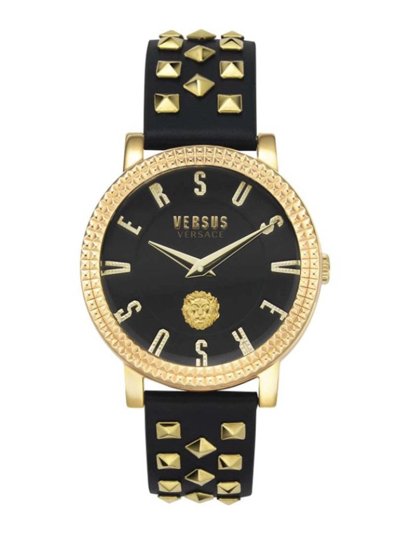 Versus by Versace - Relógio Senhora Preto e Dourado
