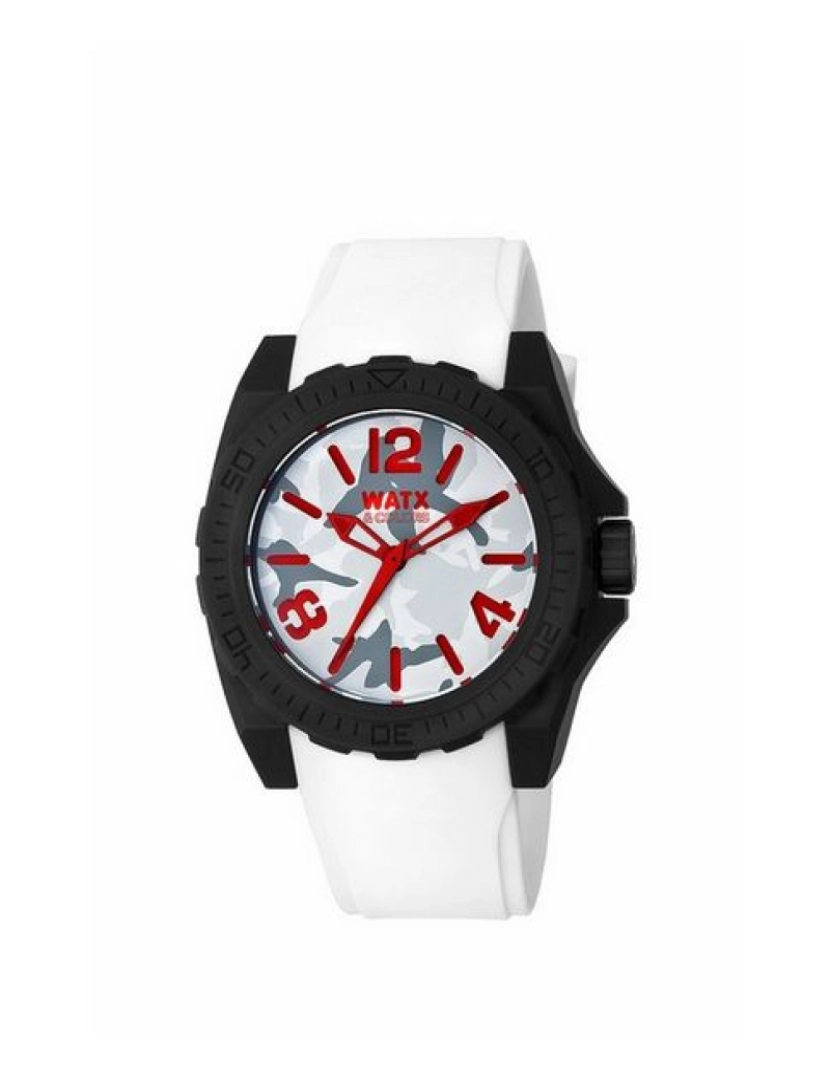 Watx&Co - Relógio de pulseira Branco -Preto 