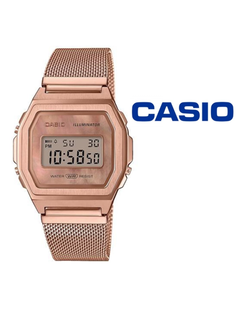 Casio - Relógio Senhora Casio Collection Rosa Dourado