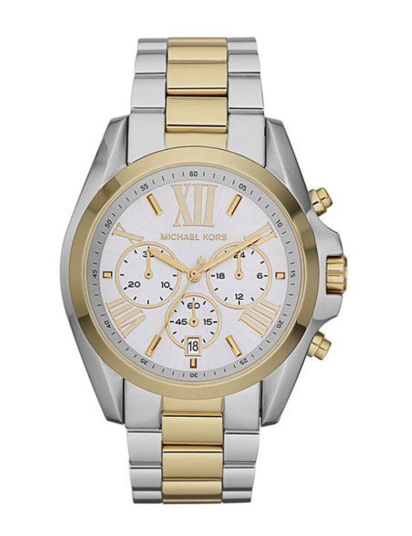 Michael Kors - Relógio Michael Kors Prateado e Dourado