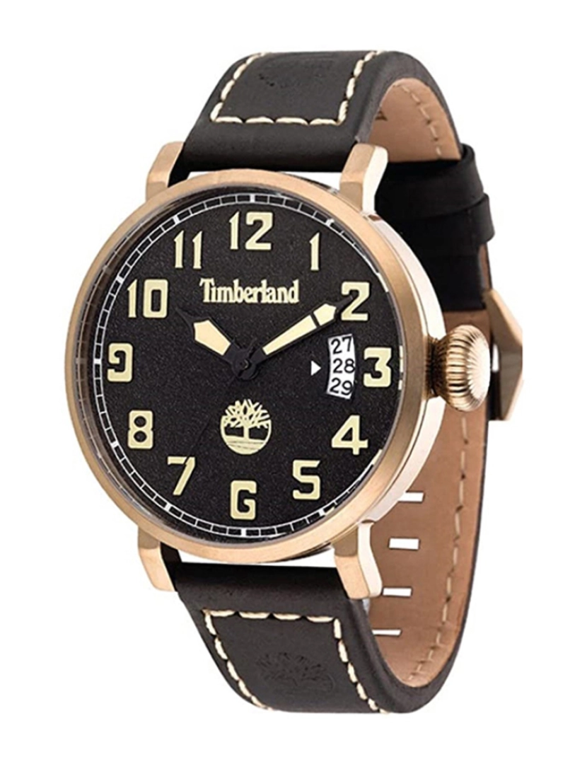 Timberland - Relógio Homem Dourado e Preto