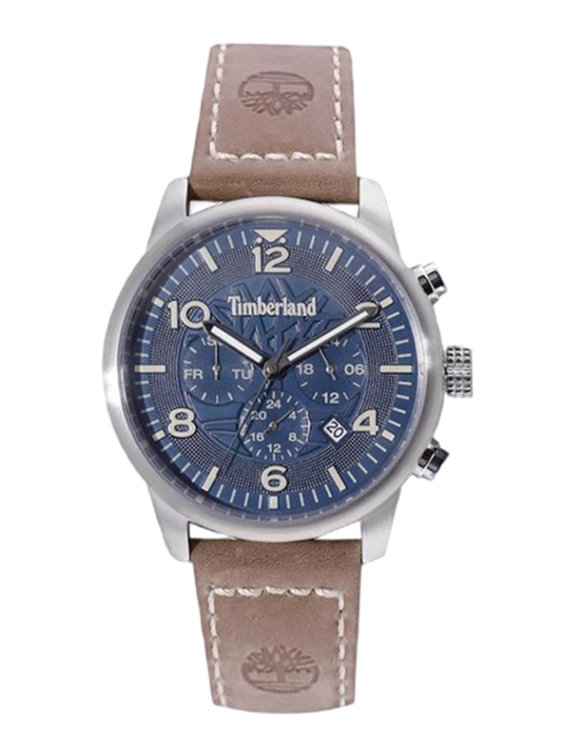 Timberland - Relógio Homem Prateado e Azul