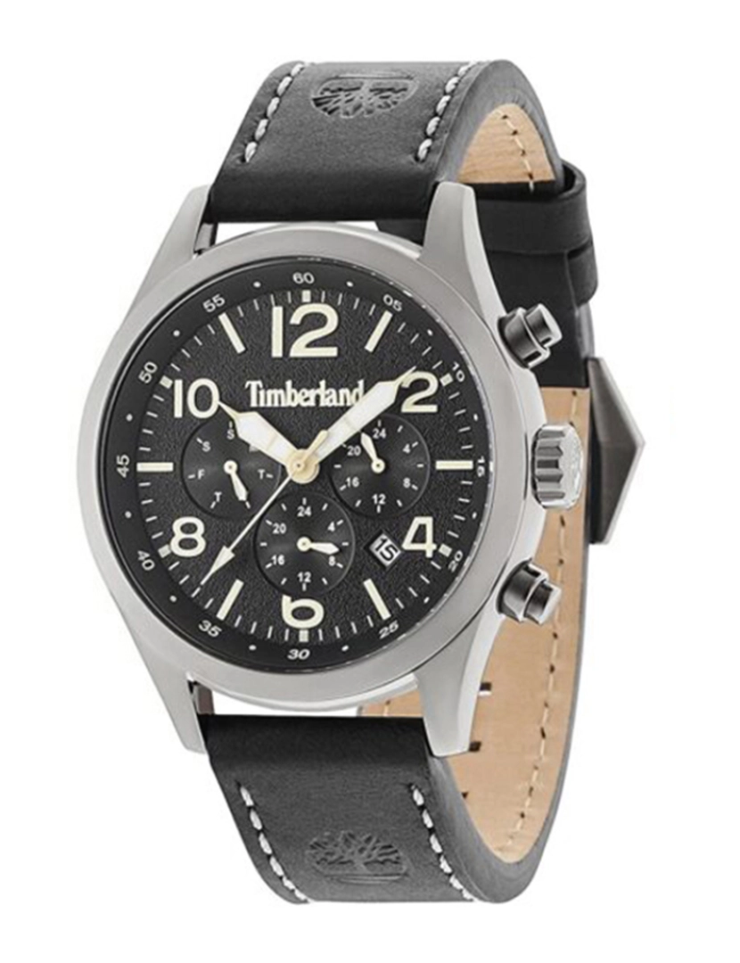 Timberland - Relógio Homem Prateado e Preto