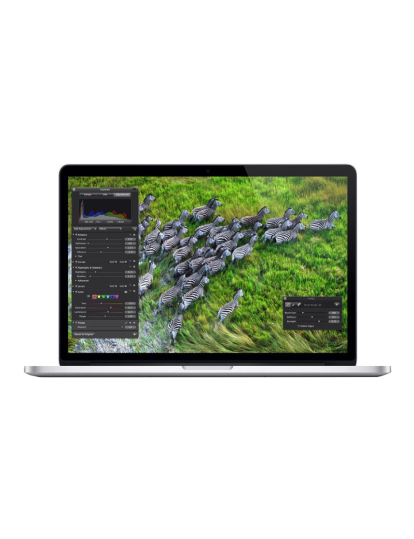 imagem de MacBook Pro Retina 15" 2015 Core i7 2,8 Ghz 16 Gb 256 Gb SSD Prateado1
