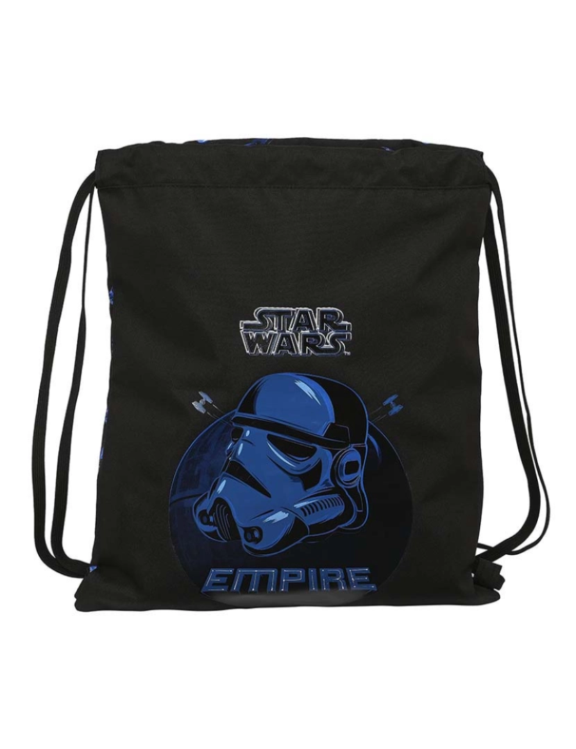 Star Wars - Mochila Com Cordas Star Wars Digital Escape Preto 