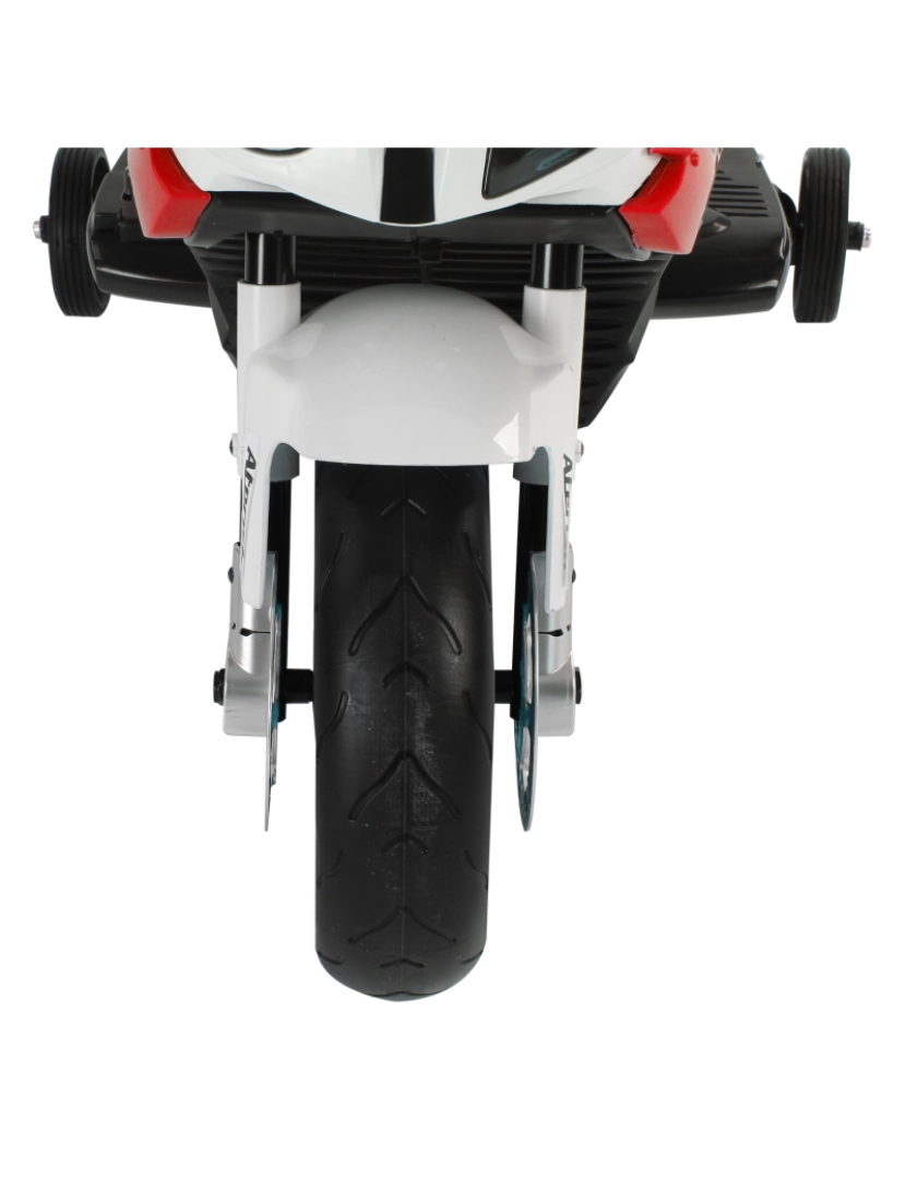 imagem de HomCom® Moto Eléctrica Infantil para Crianças 3-8 Anos Batería 12V 2 Motores com Luzes e Sons 110x47x69cm PP8