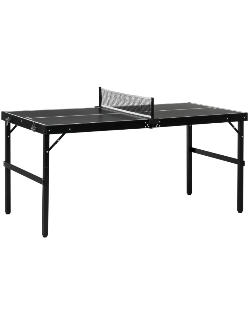 Mesa de online ping pong preta