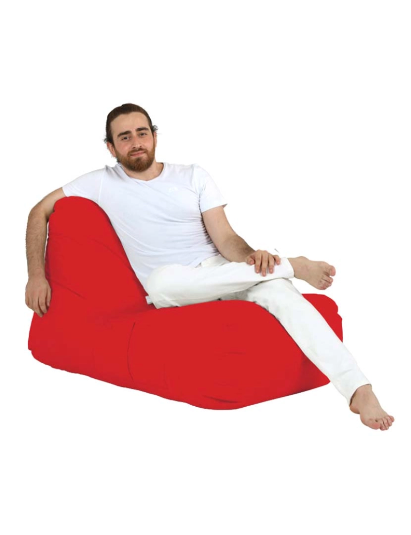 ASR - Pufe Trendy Comfort Cama Vermelho