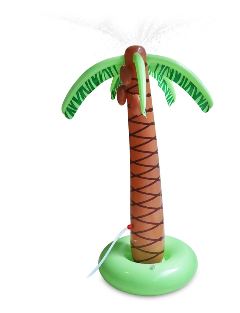 DAM - DAM. Palmeira inflável com aspersor de água superior. 160x90cm.