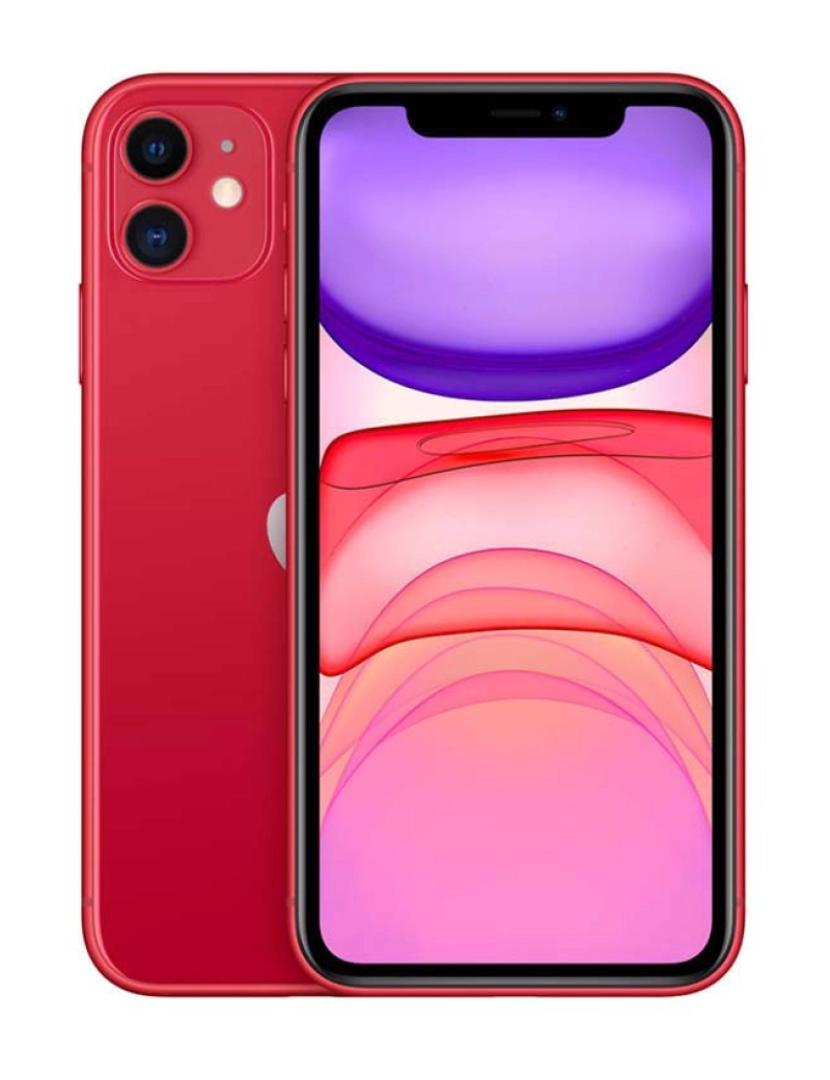 Apple - Apple iPhone 11 128GB Vermelho Grau A