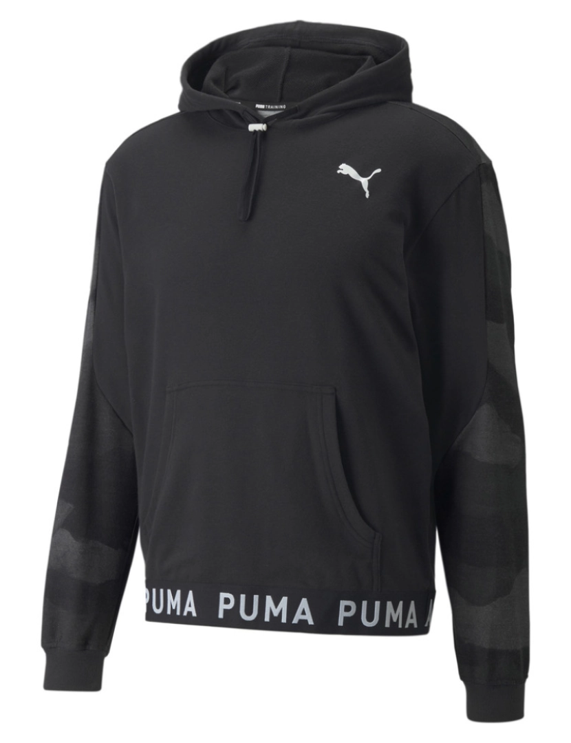 Puma - Camisolas Fd Tr Aop Hdy.Blk